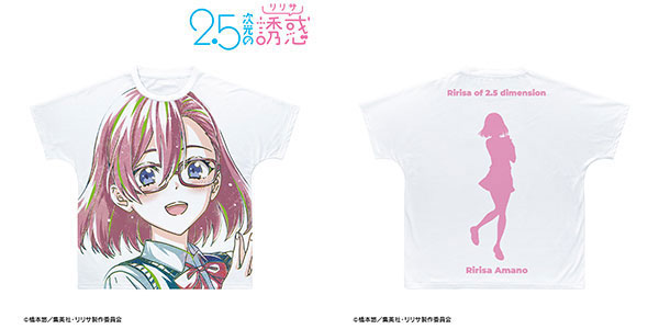 TVアニメ『2.5次元の誘惑』 天乃リリサ Ani-Art フルグラフィックTシャツ ユニセックス XS[アルマビアンカ]《在庫切れ》