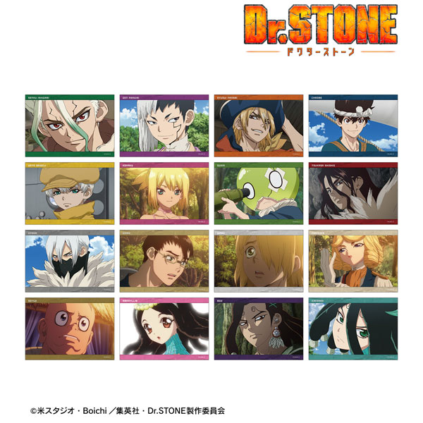 TVアニメ「Dr.STONE」 トレーディング場面写ブロマイド 16個入りBOX[アルマビアンカ]