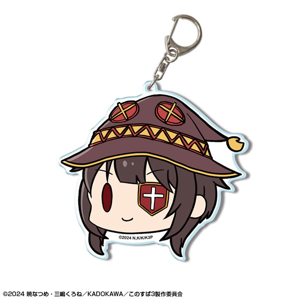 この素晴らしい世界に祝福を！3 ビッグアクリルキーホルダー Ver.2 デザイン02(めぐみん)[ライセンスエージェント]