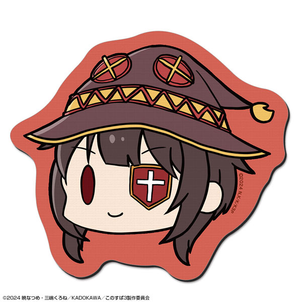 この素晴らしい世界に祝福を！3 ラバーマウスパッド Ver.2 デザイン02(めぐみん)[ライセンスエージェント]