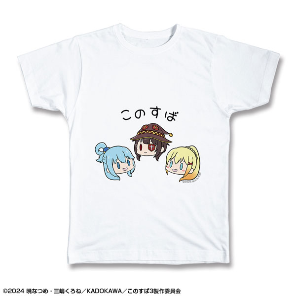 この素晴らしい世界に祝福を！3 Tシャツ Lサイズ (アクア/めぐみ