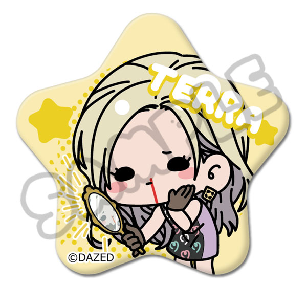 超人的シェアハウスストーリー『カリスマ』星型缶バッジ | j-hobby