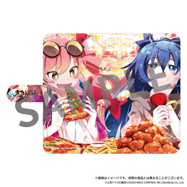 東方LostWord 手帳型スマホケース 16 依神女苑＆依神紫苑 「セレブリティ・オーダー」[AKIBA-HOBBY/イザナギ]《発売済・在庫品》