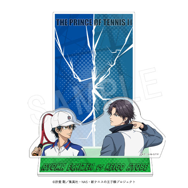 新テニスの王子様 ポラショットコレクションスタンド 『VS』ver. 越前リョーマ VS 跡部景吾[中外鉱業]《在庫切れ》