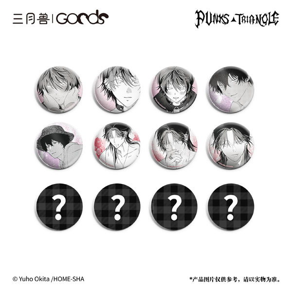 沖田有帆 缶バッジ PUNKS△TRIANGLE ホロ パントラ 千明 アイ