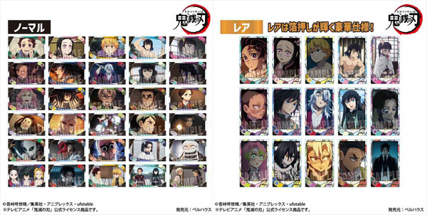 テレビアニメ「鬼滅の刃」「無限城へと -鬼殺隊-」コレクション
