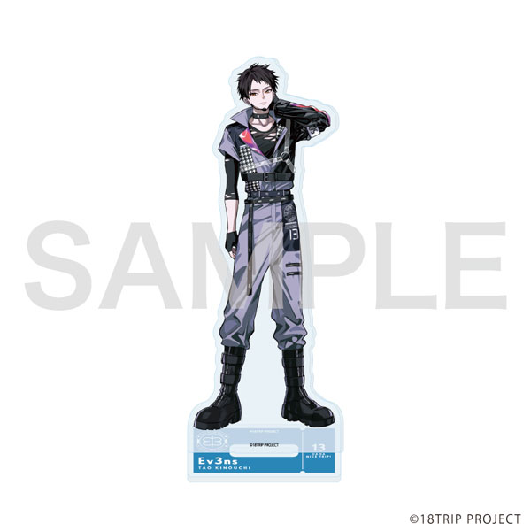 アクリルスタンド『18TRIP』14/木ノ内太緒(公式イラスト)[A3]《在庫切れ》