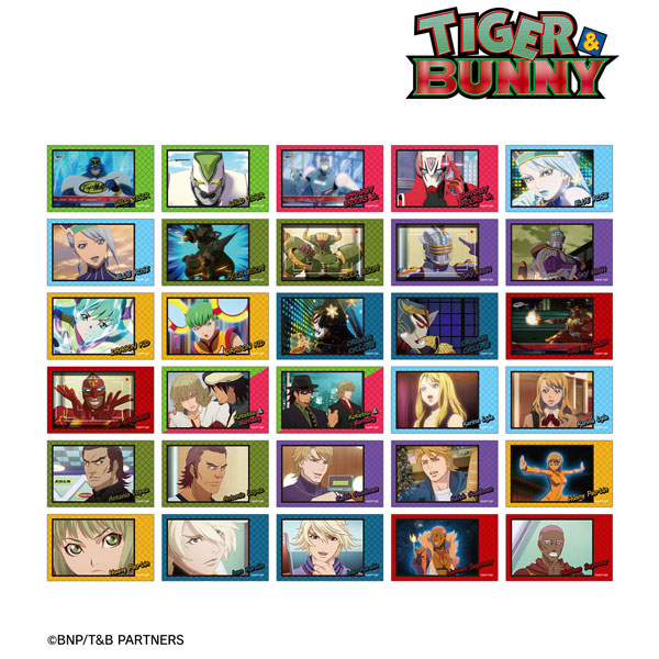 TIGER ＆ BUNNY トレーディング場面写イラストカード3枚セット 10個入りBOX[アルマビアンカ]