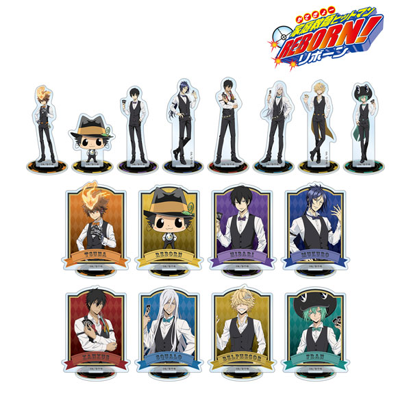家庭教師ヒットマンREBORN！ 描き下ろし カジノver. トレーディングアクリルスタンド 16個入りBOX[アルマビアンカ]《在庫切れ》