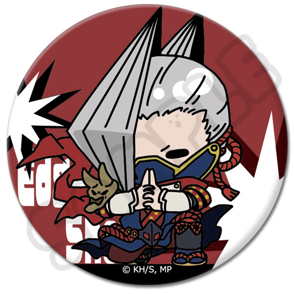 TVアニメ『僕のヒーローアカデミア』みんなmochocho化大作戦！第2弾 丸形缶バッジ(57mm)M-SG(エッジショット)[シンクイノベーション]《在庫切れ》