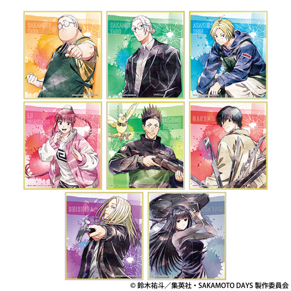 SAKAMOTO DAYS ミニ色紙コレクション Art-Pic 8個入りBOX[ムービック]