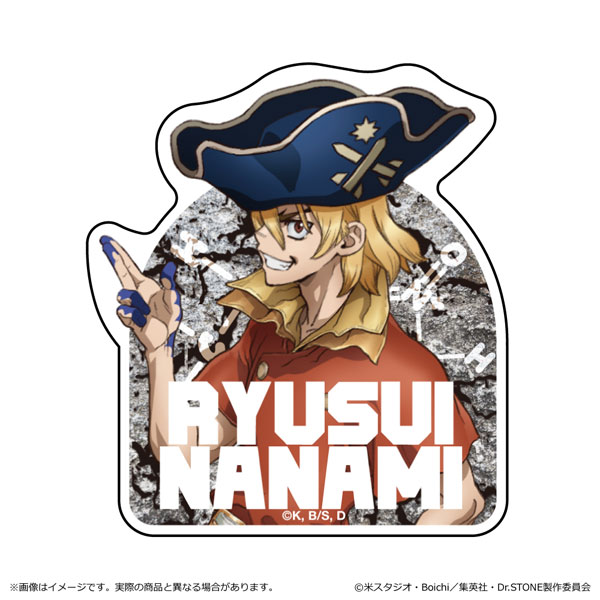 Dr.Stone ドクターストーン 七海龍水 缶バッジ 石の宴