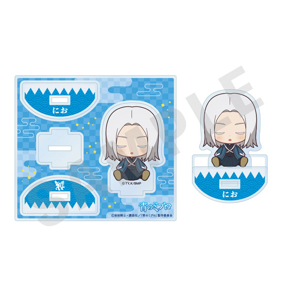 TVアニメ『青のミブロ』 おやすみシリーズ ゆりかごアクリルスタンド(ちりぬにお)[coly]《発売済・在庫品》