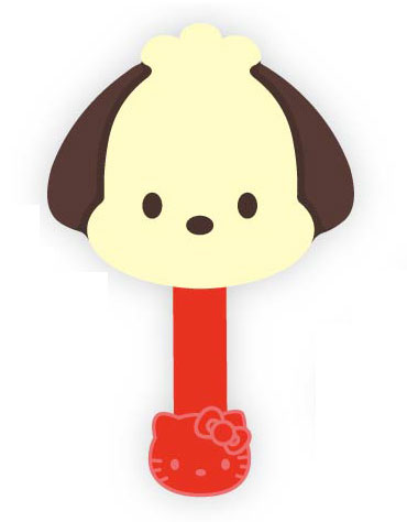 サンリオキャラクターズチョコレート ヘアブラシ03 ポチャッコ[バンダイ]《発売済・在庫品》