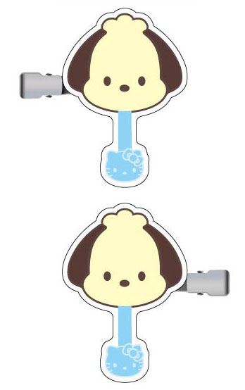 サンリオキャラクターズチョコレート ヘアクリップ Vol.2 03 ポチャッコ[バンダイ]《発売済・在庫品》