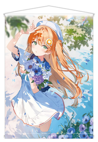 あみこちゃん タペストリー 花ざかりのあみこシリーズ アネモネ イラスト：アシマ[あみあみ]《発売済・在庫品》