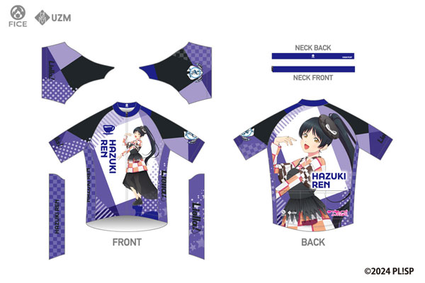 ラブライブ！スーパースター！！ サイクルジャージ2025 葉月恋 Ver. XXL[ファイス]《在庫切れ》