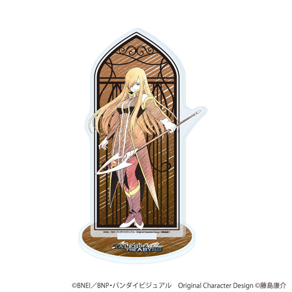 限定品／激レア　テイルズ　アビス　ジェイド　グラフィック タオル アクリルスタンド「テイルズ オブ ジ アビス」10/ティア(グラフアート