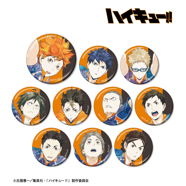 ハイキュー！！ トレーディング Ani-Art 第3弾 メタリック缶バッジ 10個入りBOX[アルマビアンカ]《在庫切れ》