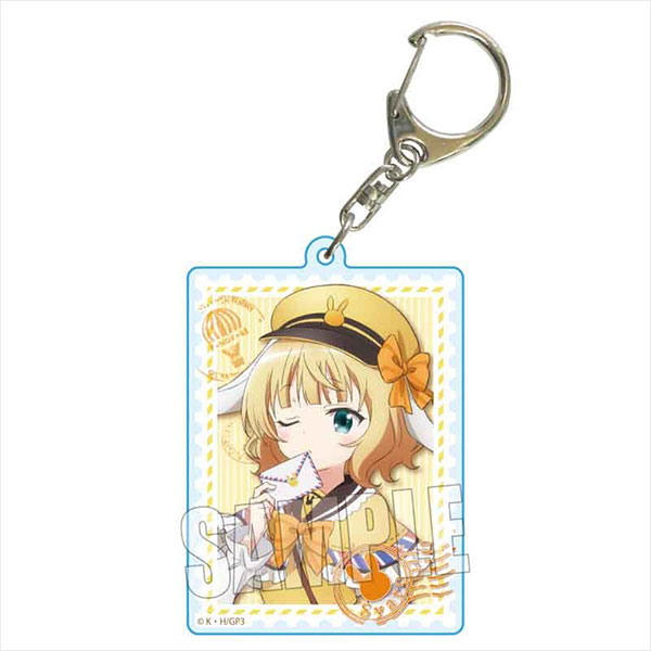 ご注文はうさぎですか？ BLOOM ちょいデカアクリルキーホルダー シャロ 郵便屋ver.[ベルハウス]《在庫切れ》