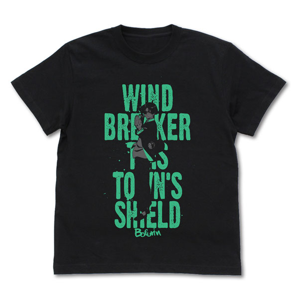 WIND BREAKER 蘇枋隼飛 Tシャツ/BLACK-L（再販）[コスパ]《11