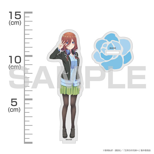 五等分の花嫁　中野三玖グッズ　まとめ売り　アクリルスタンド等 五等分の花嫁∽ 描き下ろしアクリルスタンド / 三玖| アニメ