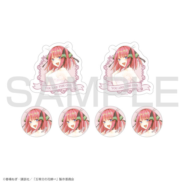 五等分の花嫁∽ 中野二乃 ミニステッカーセット（再販）[コスパ