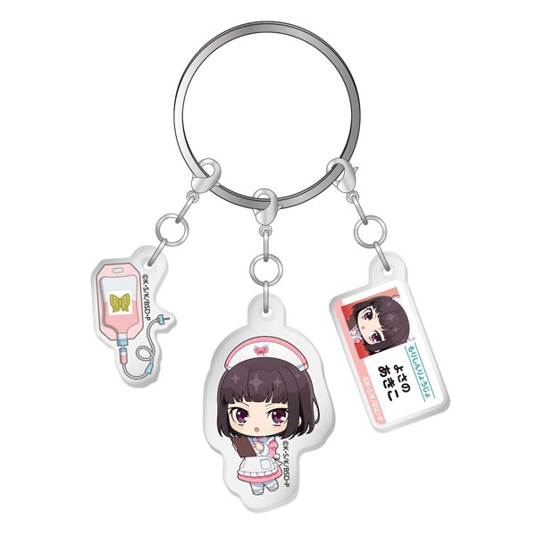 文豪ストレイドッグス 3連アクリルキーホルダー もりしんりょうじょ 与謝野晶子[キャラバン]