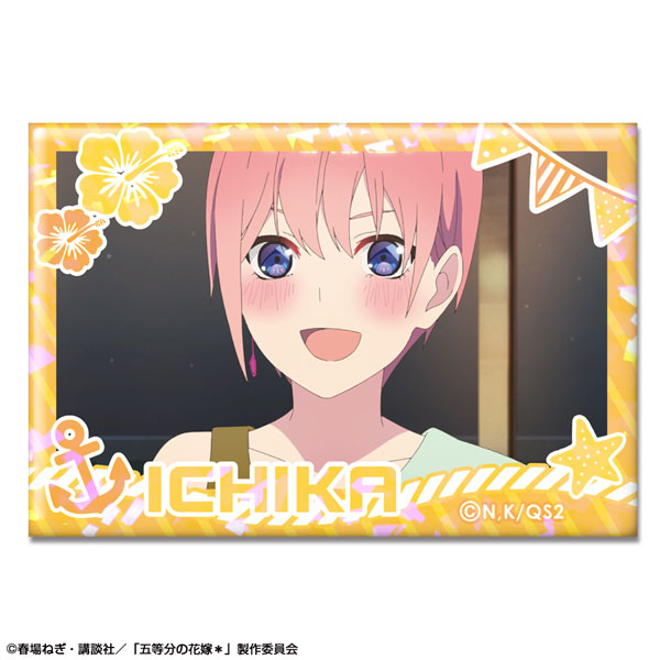 五等分の花嫁* ホログラム缶バッジ デザイン03(中野一花/C