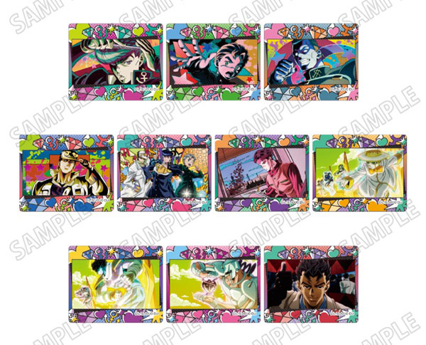 ジョジョの奇妙な冒険 第4部 OPアクリルバッジBOX TVアニメ「ジョジョの奇妙な冒険」場面写アクリルバッジ