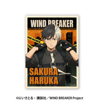 TVアニメ『WIND BREAKER』 トラベルステッカー 1.桜遙