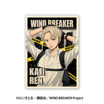 梶蓮 トラベルステッカー WIND BREAKER ① - メルカリ