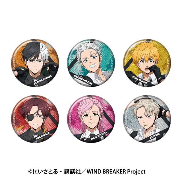 WIND BREAKER エンスカイ 桐生三輝 ラメキラカンバッジ2 - メルカリ
