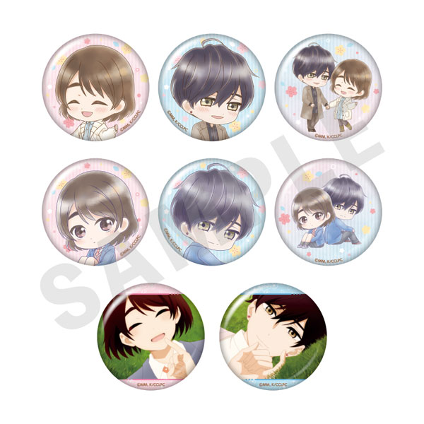 「花野井くんと恋の病」トレーディング缶バッジ 8個入りセット[coly]《発売済・在庫品》