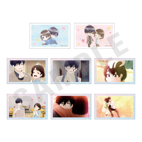 「花野井くんと恋の病」トレーディングカード型ステッカー 8個入りセット[coly]《発売済・在庫品》