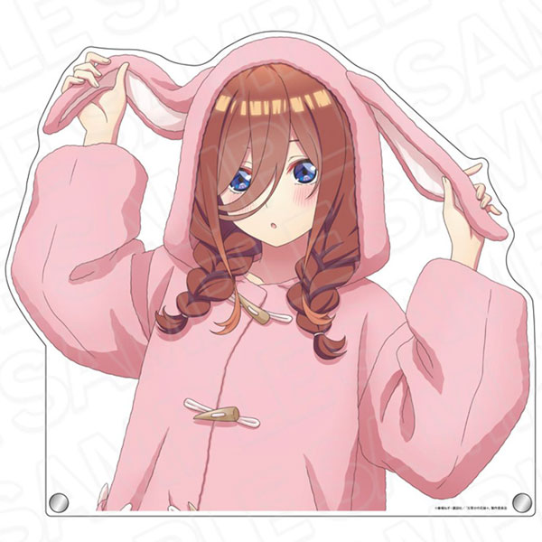 TVスペシャルアニメ「五等分の花嫁*」 特大ダイカットアクリルボード 三玖 アニマルパーカー ver.[コンテンツシード]