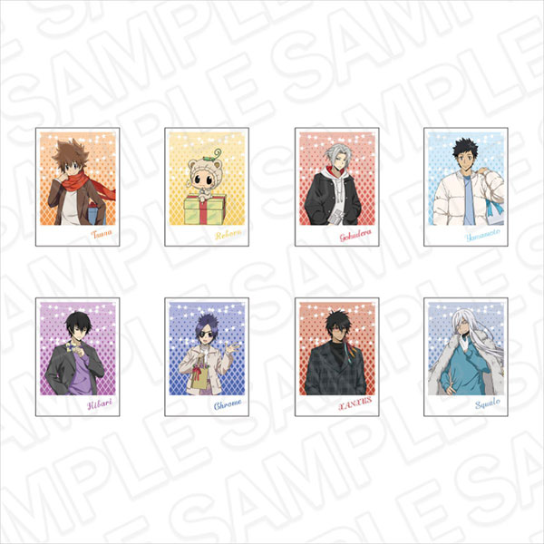 家庭教師ヒットマンREBORN！ インスタントフォト風ブロマイド(ブラインド) Present ver. 8個入りセット[コンテンツシード]
