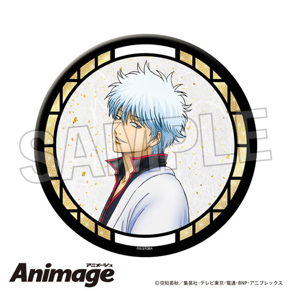 銀魂 ギラギラ缶バッジ 大 1[PROOF]