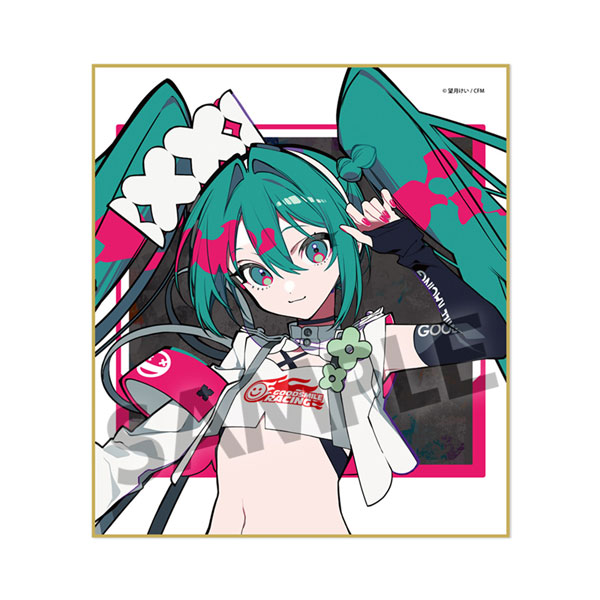 レーシングミク 2025 キービジュアル1 Ver. ミニ色紙[ホビー