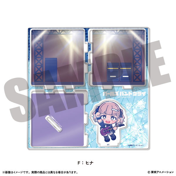 アニメ「ガールズバンドクライ」 アクリルジオラマ F ヒナ[MENEGI]