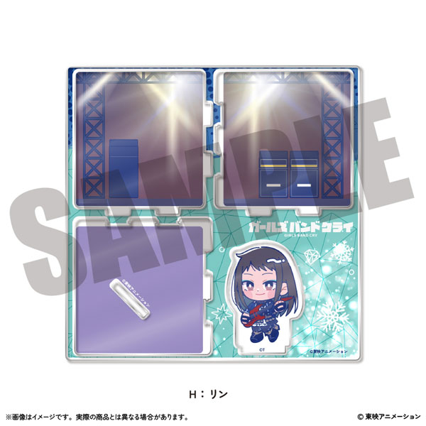 アニメ「ガールズバンドクライ」 アクリルジオラマ H リン[MENEGI]