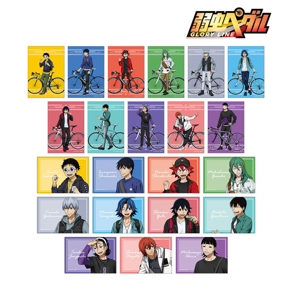 弱虫ペダル GLORY LINE 描き下ろし アウトドアver. トレーディングブロマイド 22個入りBOX[アルマビアンカ]《０６月予約》