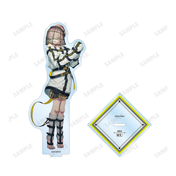 【新品未開封】MILGRAM ミルグラム カラ鉄 アクリルスタンド ムウ MILGRAM -ミルグラム- - 描き下ろしイラスト ムウ 3rd