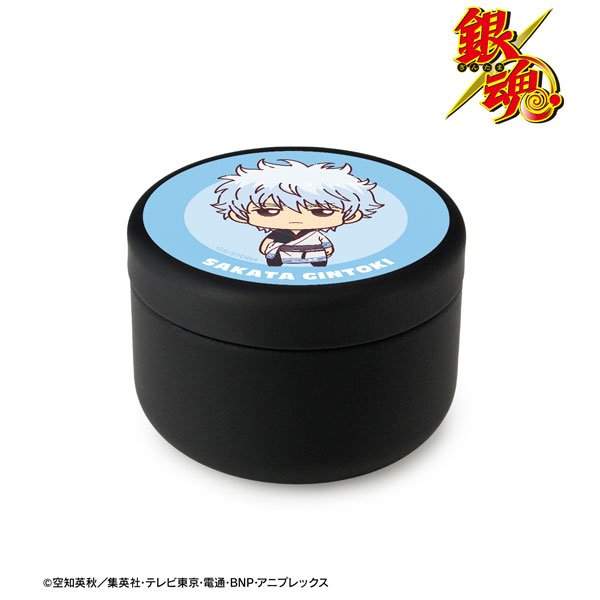 買得 銀魂 坂田銀時 ちょこんと！ プチ缶ケース[アルマビアンカ フラワー・リース