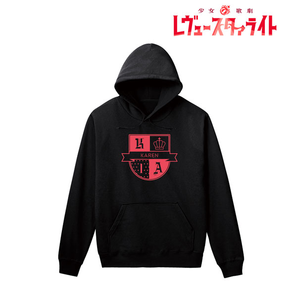 少女☆歌劇 レヴュースタァライト 愛城華恋 エンブレムモチーフパーカー メンズ XXL[アルマビアンカ]《在庫切れ》