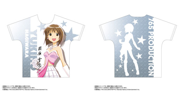 アイドルマスター フルグラフィックTシャツ 萩原雪歩 First ver