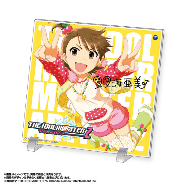 【未開封】アイドルマスター アクリルアート M@STERPIECE アイドルマスター CDジャケットアクリルアート THE IDOLM＠STER MASTER