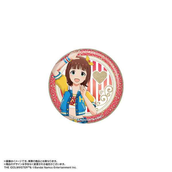 アイドルマスター ミリオンライブ！ グリッター缶バッジ 天海春香