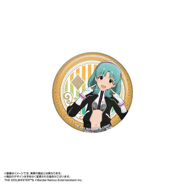 アイドルマスター ミリオンライブ！ グリッター缶バッジ 徳川まつり MILLION THEATER SEASON ver.[あみあみ]《０８月予約》