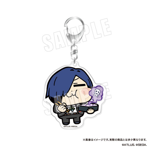ペルソナ3 リロード 主人公×ぶくぶ おおきめアクリルキーホルダー 04.勇気 ランク6[empty]《発売済・在庫品》